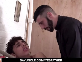Gay priest porn hung church boy gets fucked hard doggystyle