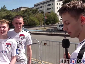 We found so many hot guys! we met this scally guy and he tried to teach us some welsh!